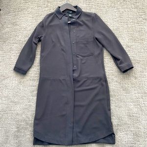 Charcoal H&M Shirt Dress Size 2